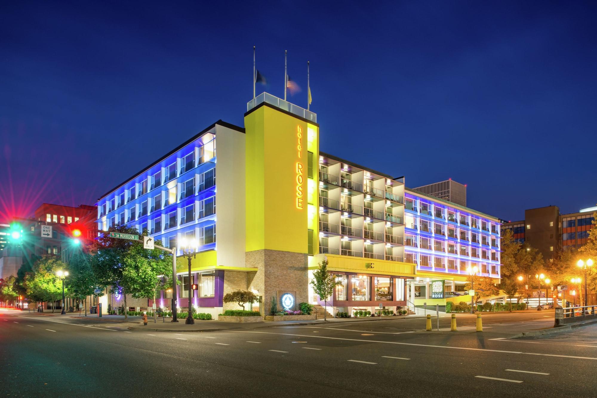 Staypineapple, Hotel Rose, Downtown Portland Exterior foto